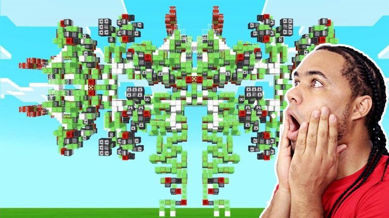 ¿Como Construir Un Robot En Minecraft?
