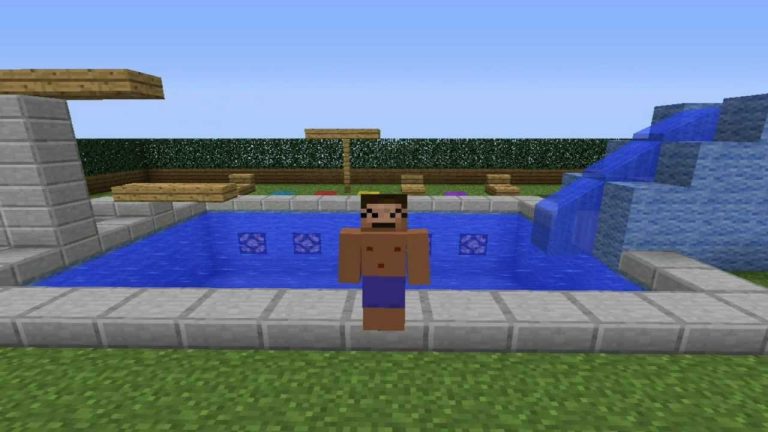 ¿Como Nadar En Minecraft?