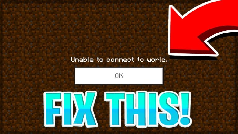 Minecraft Bedrock Edition Unable To Connect To World
